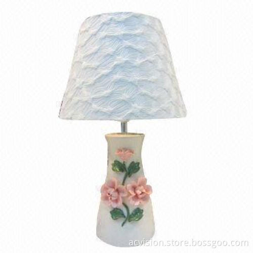 Home Decor Ceramic Wood Stand Table Lamp